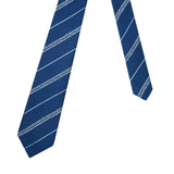 Silk Polyester Stripe Tie