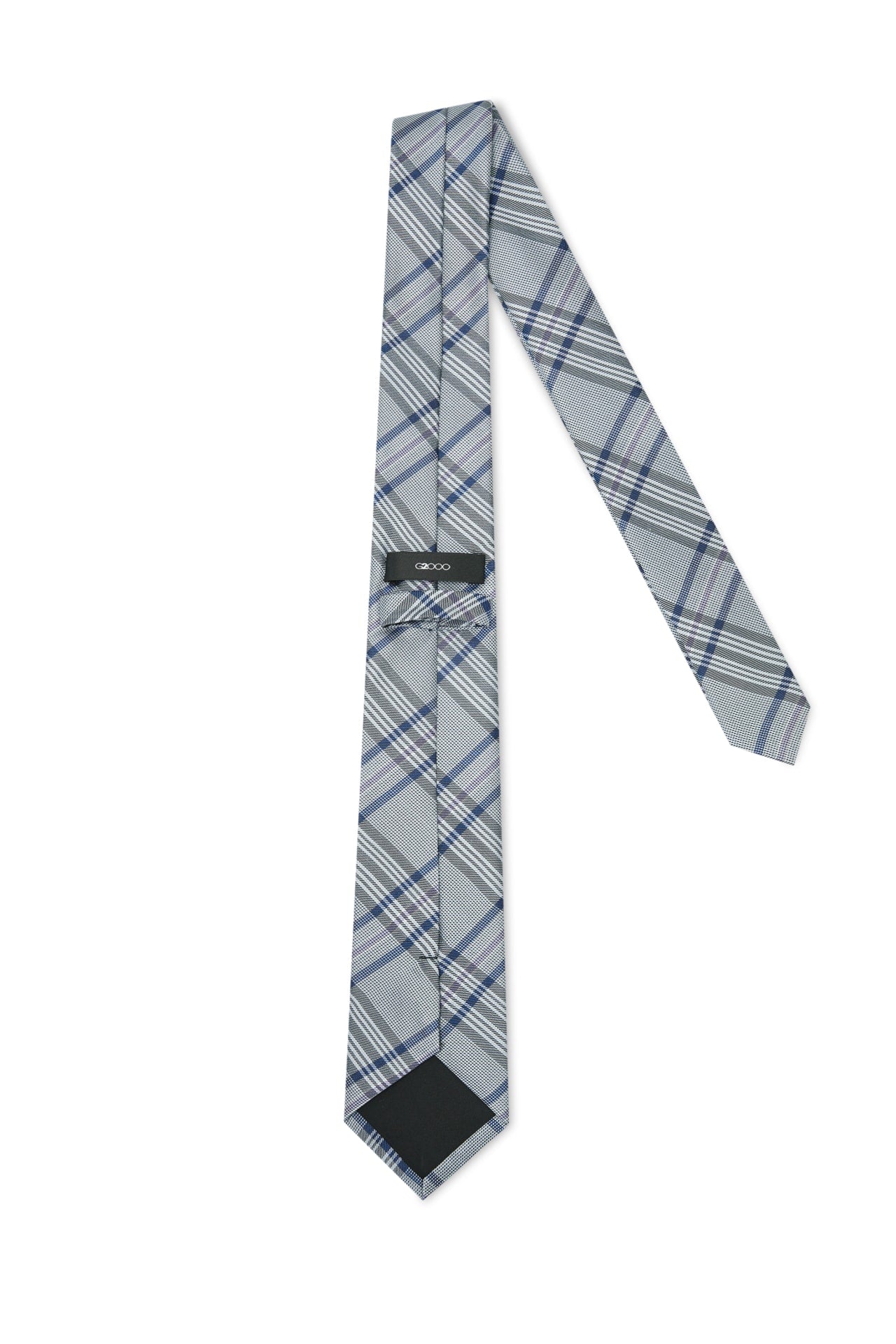 Silk Check Tie