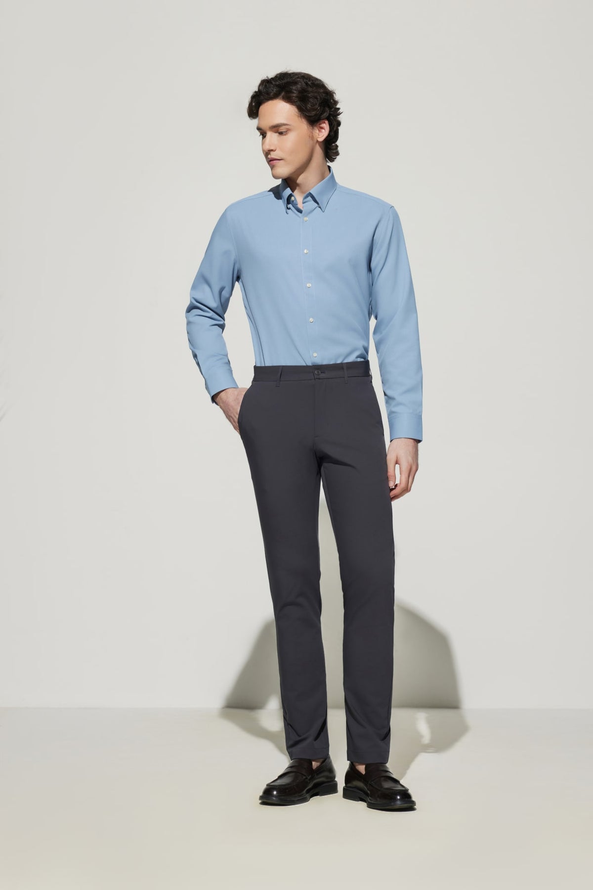 G2000 - Shirts - Non-Iron Dry Smart Fit Twill Shirt - Smart - Nordic Fjord