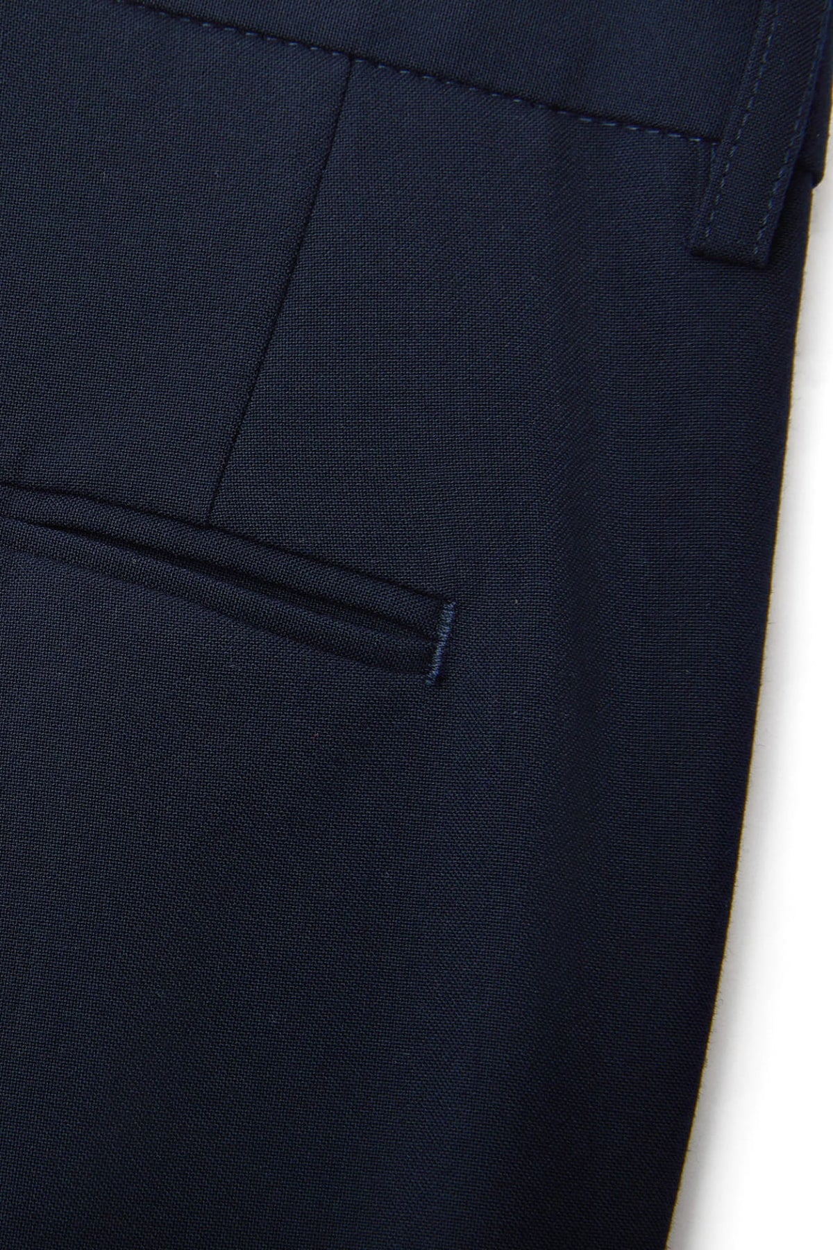 G2000 - Pants - Machine Washable Poly Blend Regular Fit Suit Pants