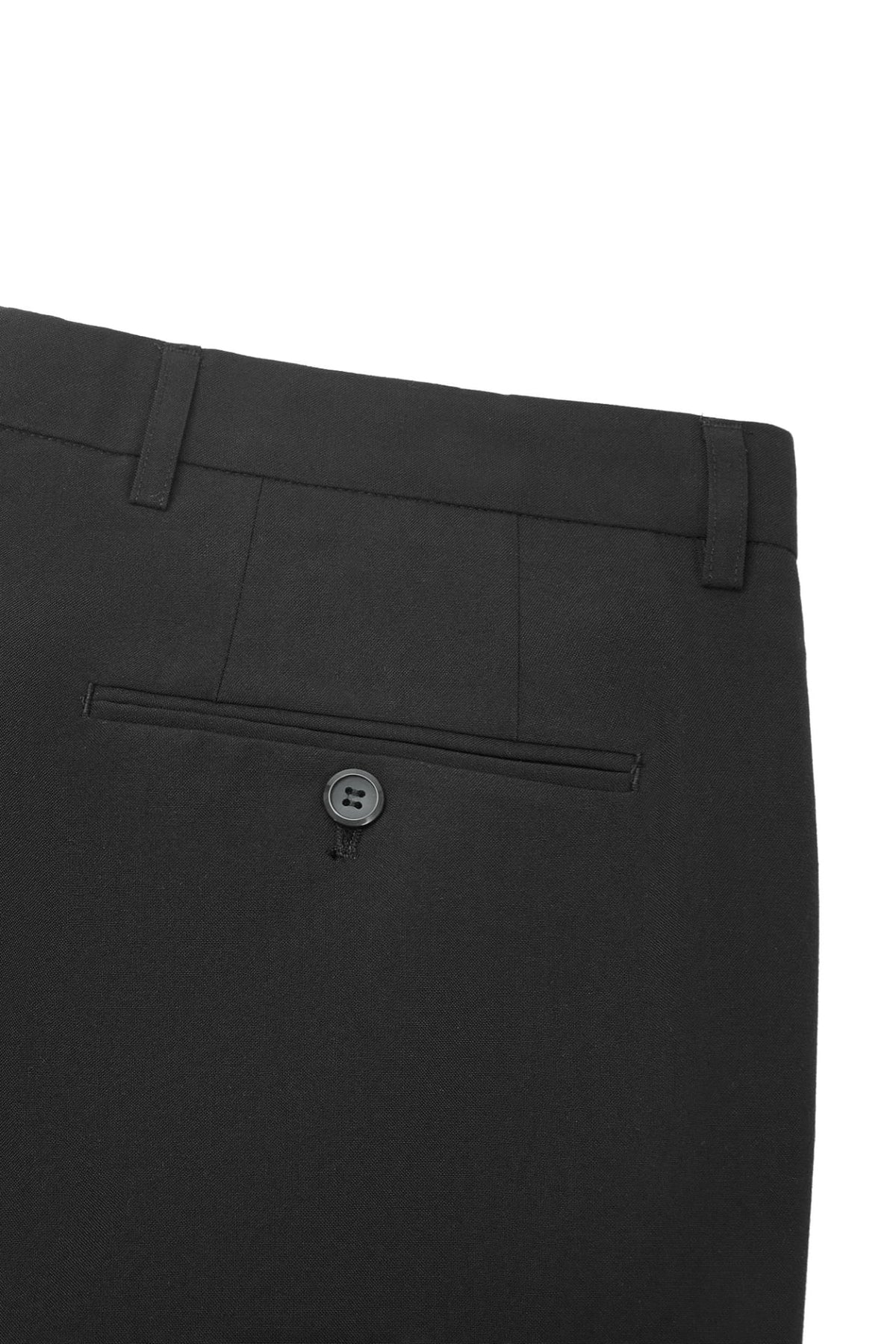 G2000 - Pants - Machine Washable Poly Blend Regular Fit Suit Pants