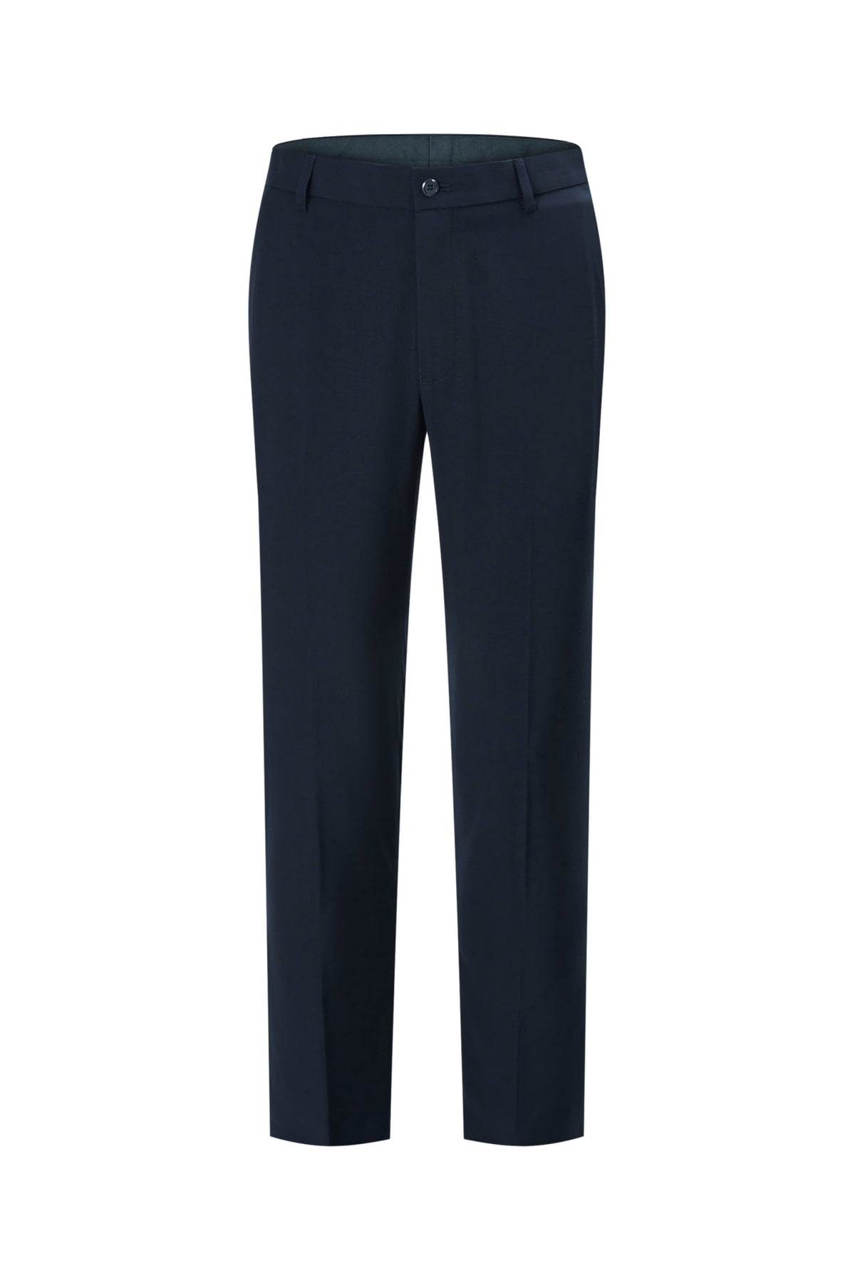 G2000 Pants Machine Washable Poly Blend Slim Fit Suit Pants Mood Indigo Slim