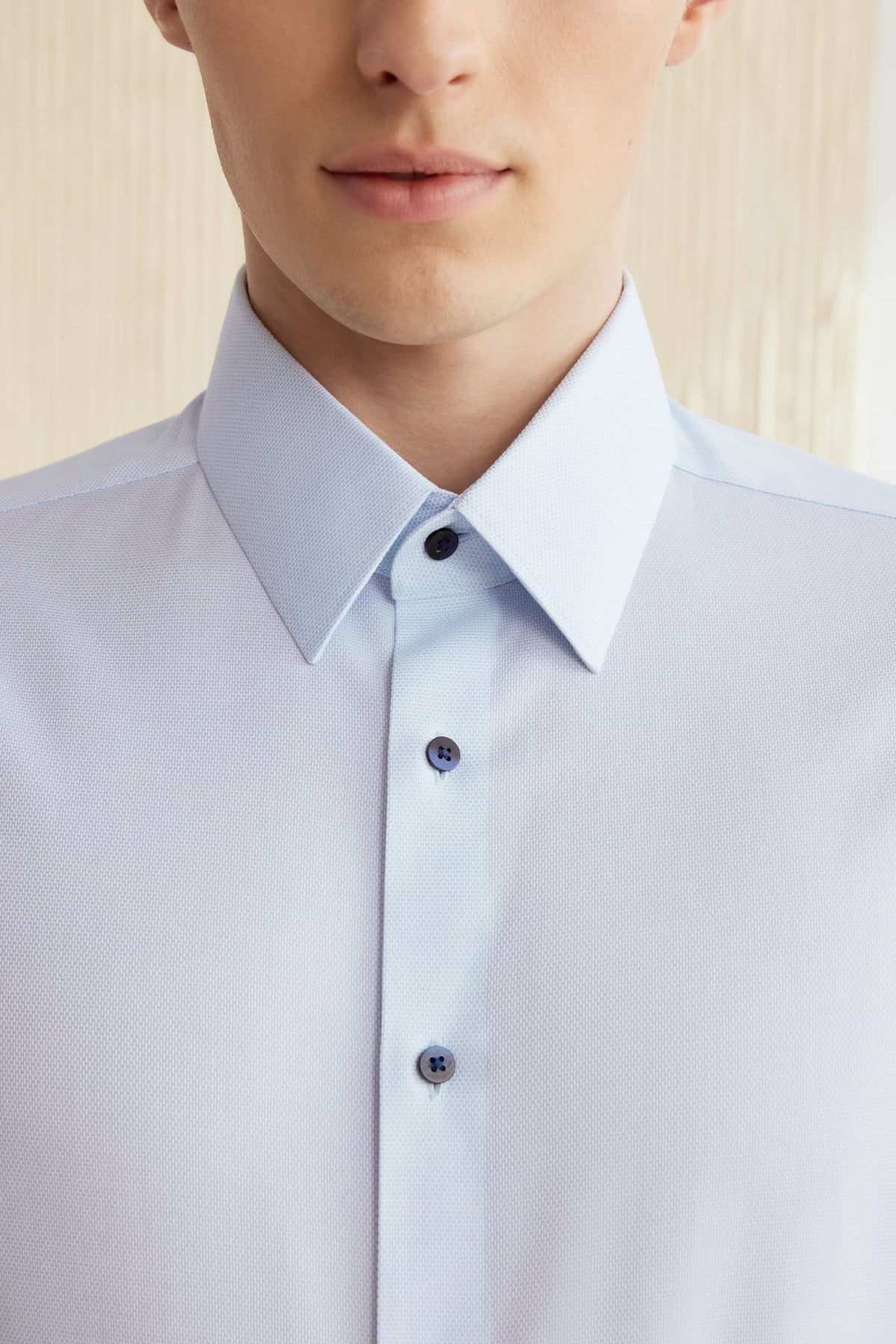 G2000 - Shirts - Non-Iron Cotton Stretch Smart Fit 2 Tone Shirt