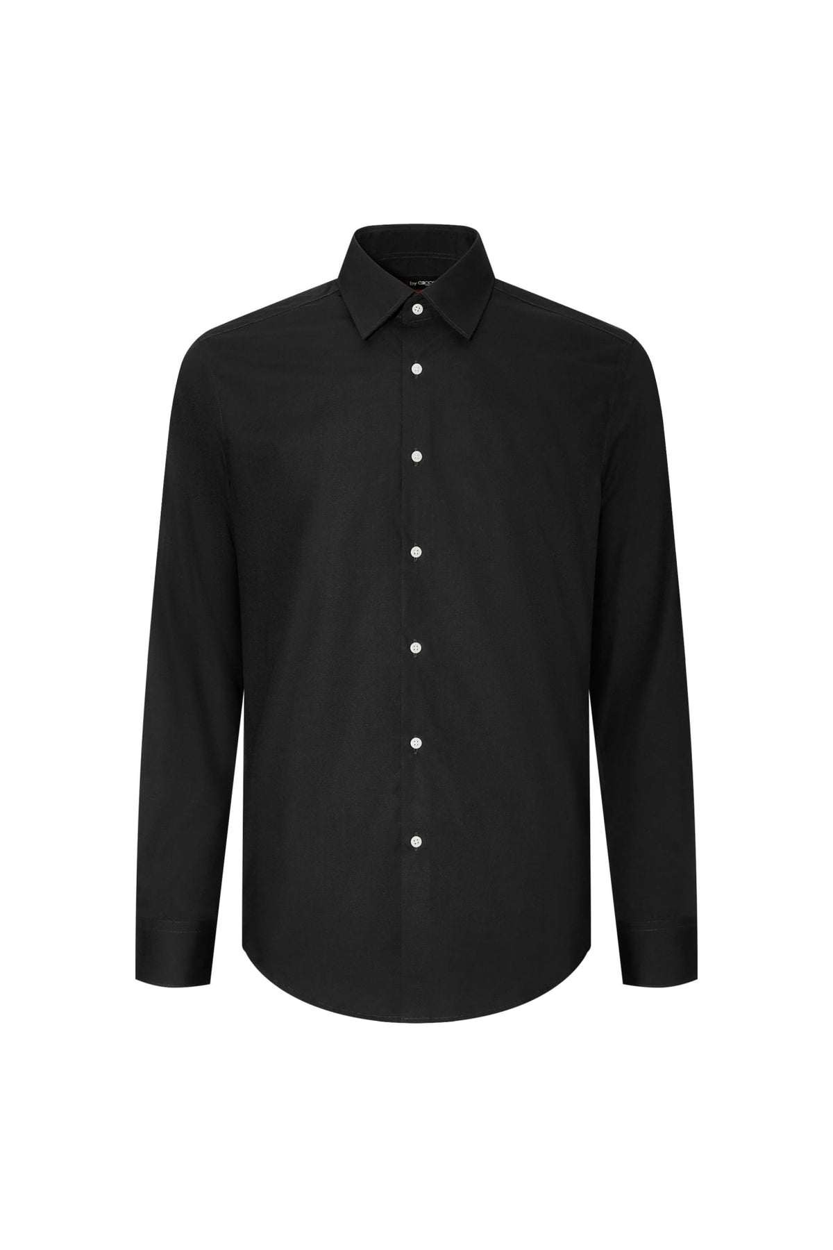 G2000 - Shirts - Easy Care Cotton Blend Poplin Shirt - Pitch Black - Smart