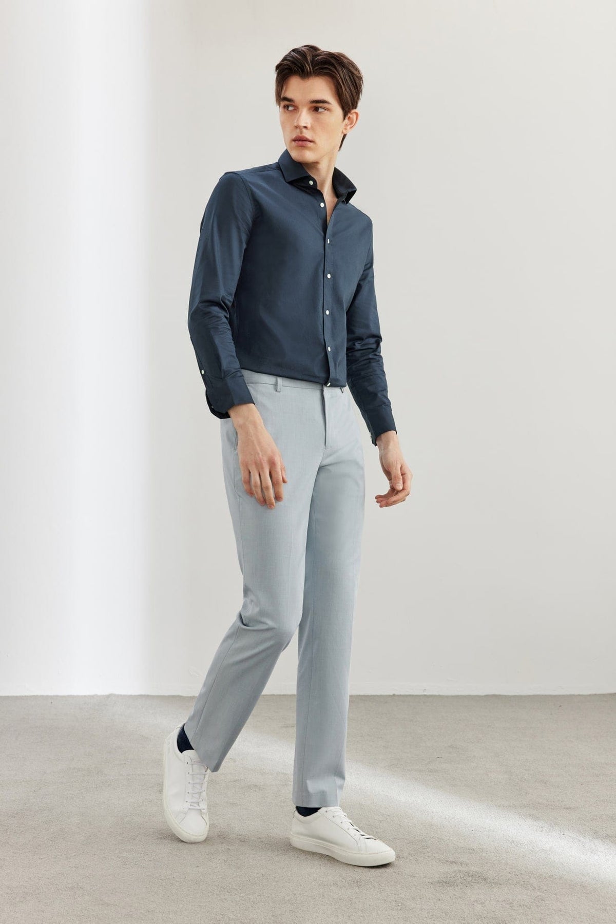 G2000 - Shirts - Non-Iron Easy Care Wide Twill Smart Fit Shirt