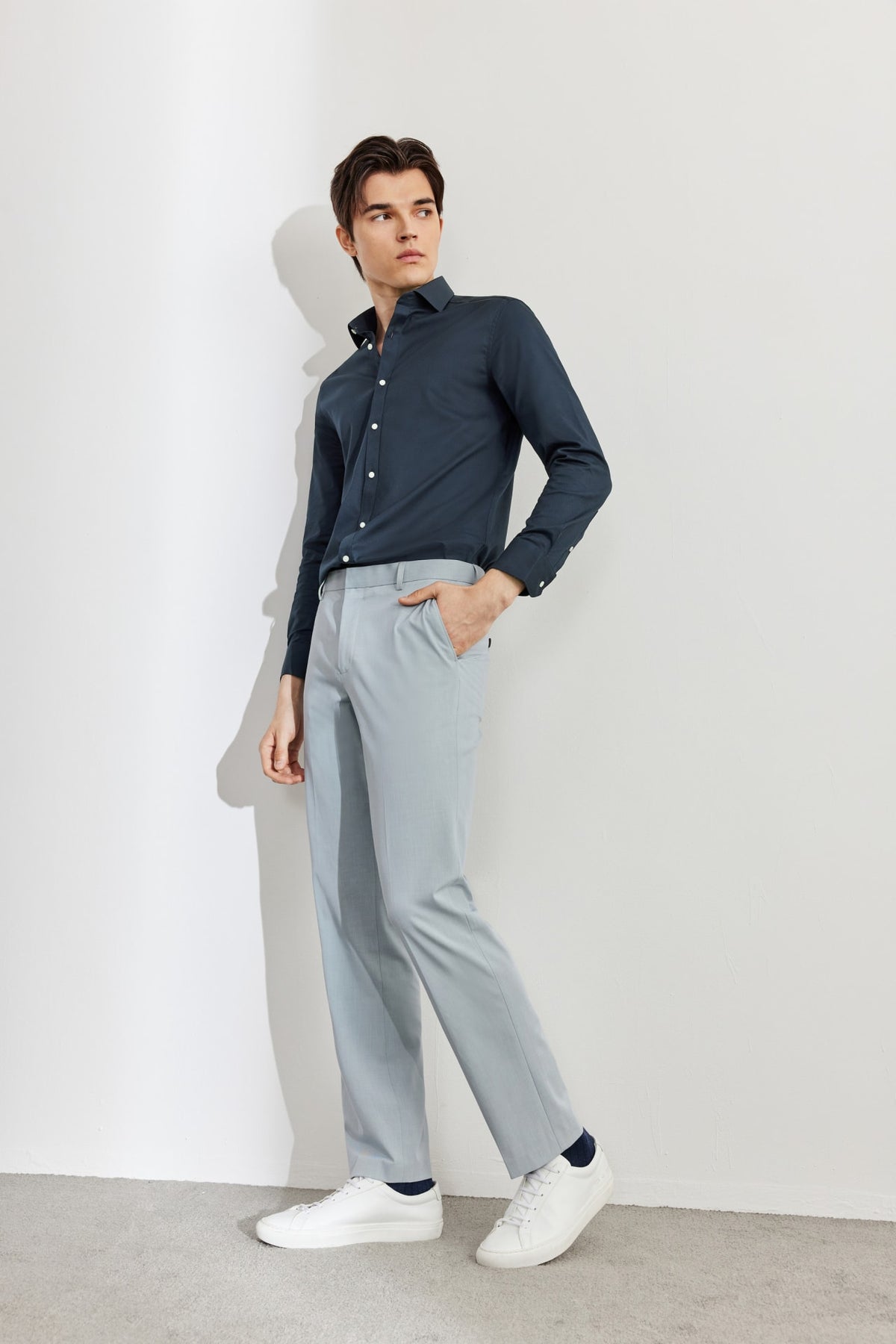 G2000 - Shirts - Non-Iron Easy Care Wide Twill Smart Fit Shirt