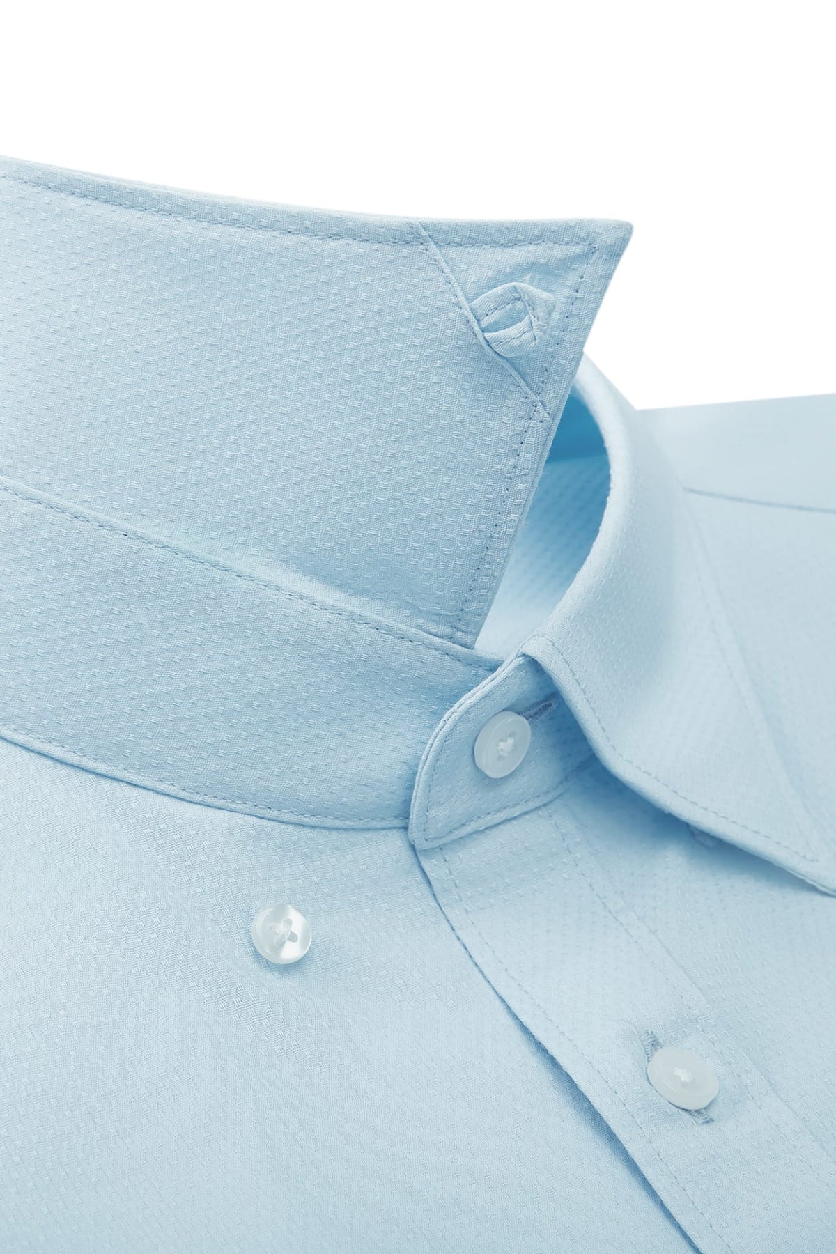 G2000 - Shirts - Non-Iron Easy Care Dot Texture Smart Fit Shirt