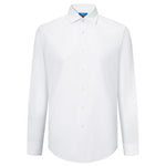 G2000 Shirts & Tops Non-Iron Quick Dry Smart Fit Dot Textured Shirt Pure White Smart