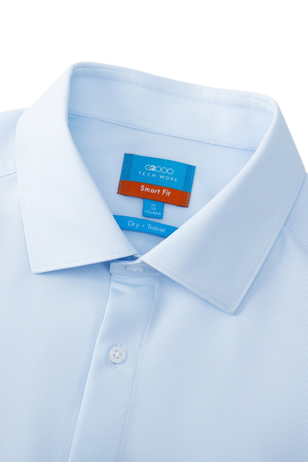 G2000 - Shirts - Non-Iron Dry Travel Smart Fit Shirt