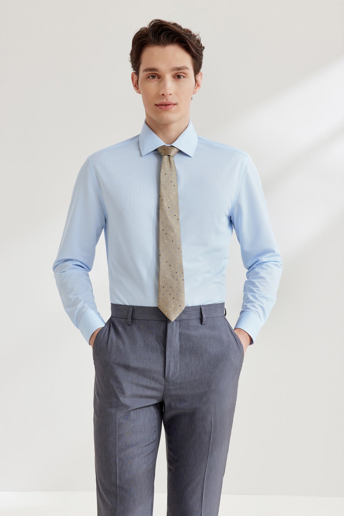 G2000 - Shirts - Non-Iron Dry Travel Smart Fit Shirt