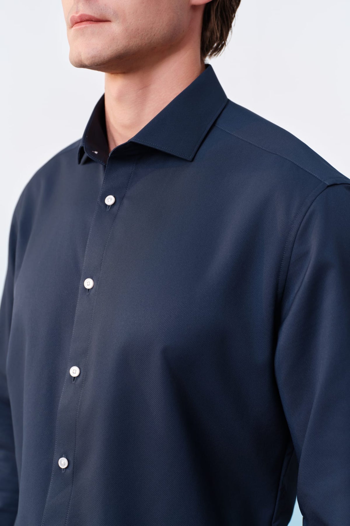 G2000 Shirts Non-Iron Dry Stretch Twill Regular Fit Long Sleeve Shirt