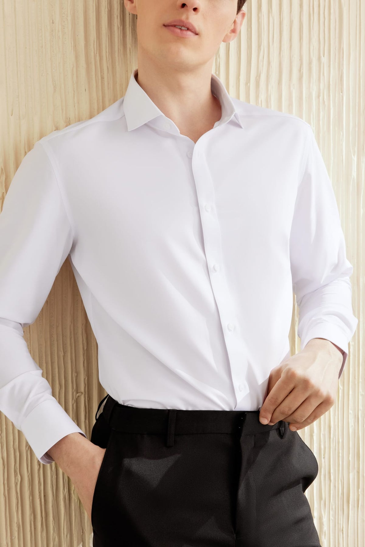 G2000 - Shirts - Non-Iron Dry Stretch Smart Fit Twill Shirt