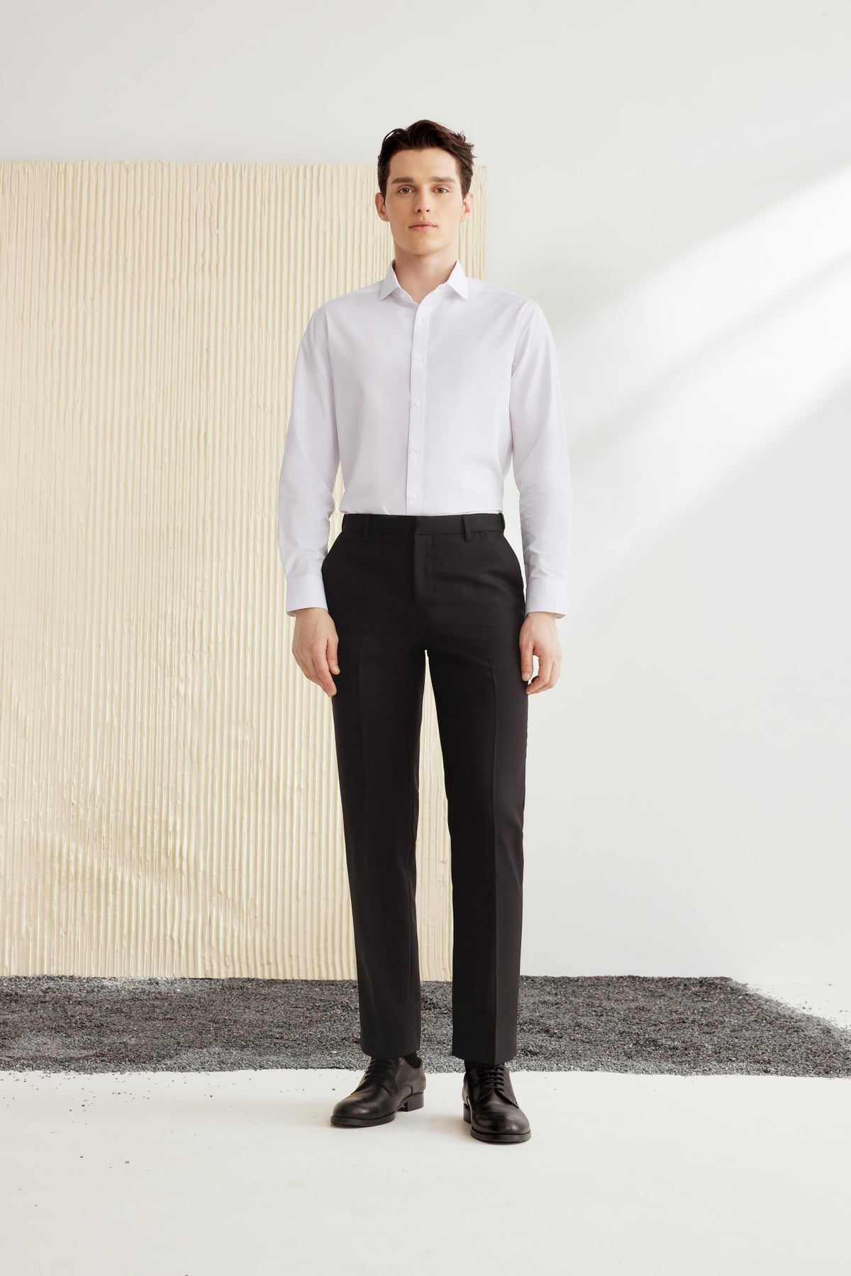 G2000 Shirts Non-Iron Dry Strerch Smart Fit Twill Shirt Polished Frost Smart