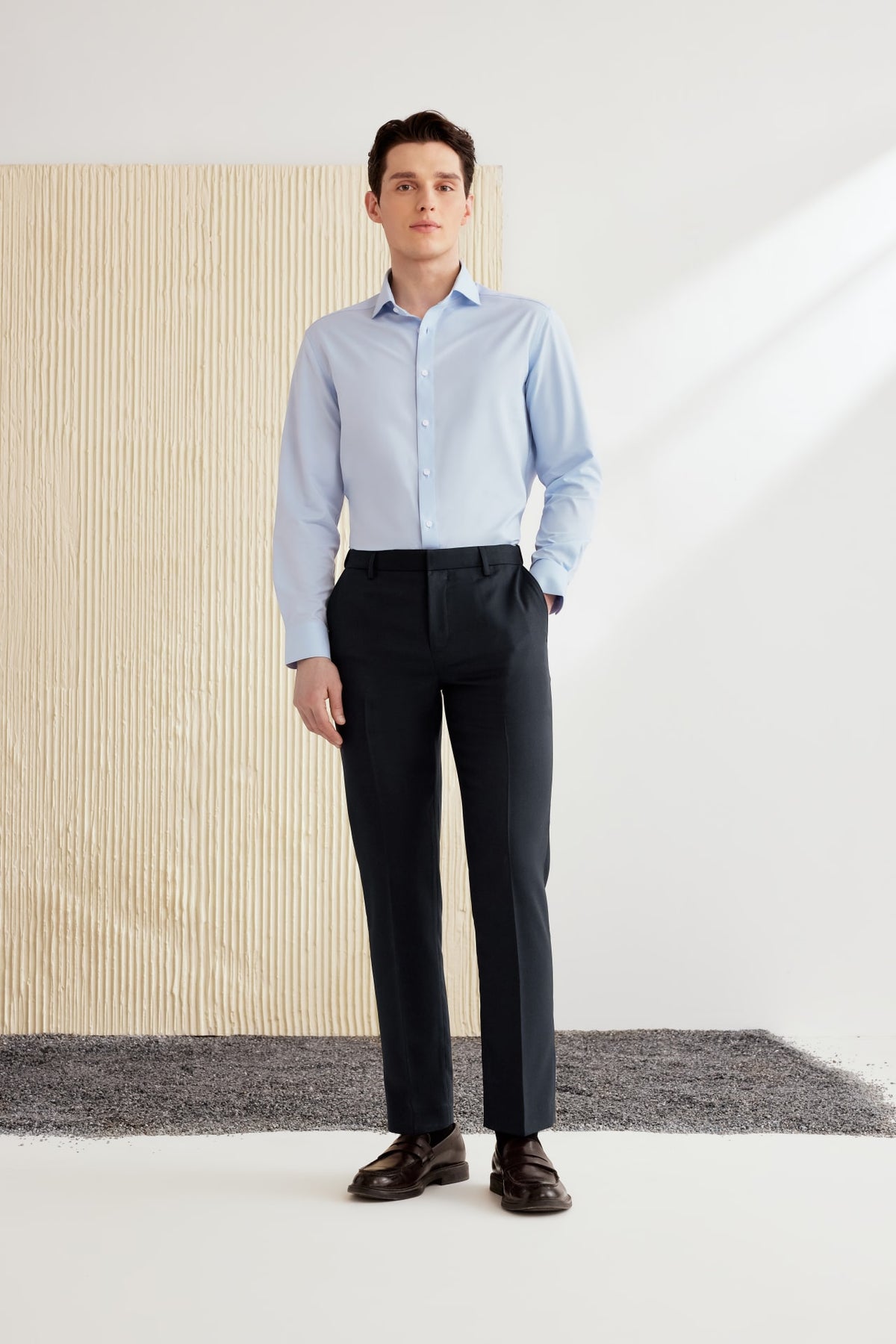 G2000 - Shirts - Non-Iron Dry Stretch Smart Fit Twill Shirt - Imperial Jade - Smart