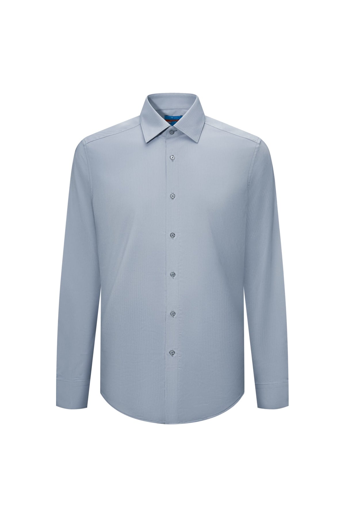 G2000 - Shirts - Non-Iron Dry Stretch Smart Fit Texture Stripe Shirt - Elegant Concrete - Smart