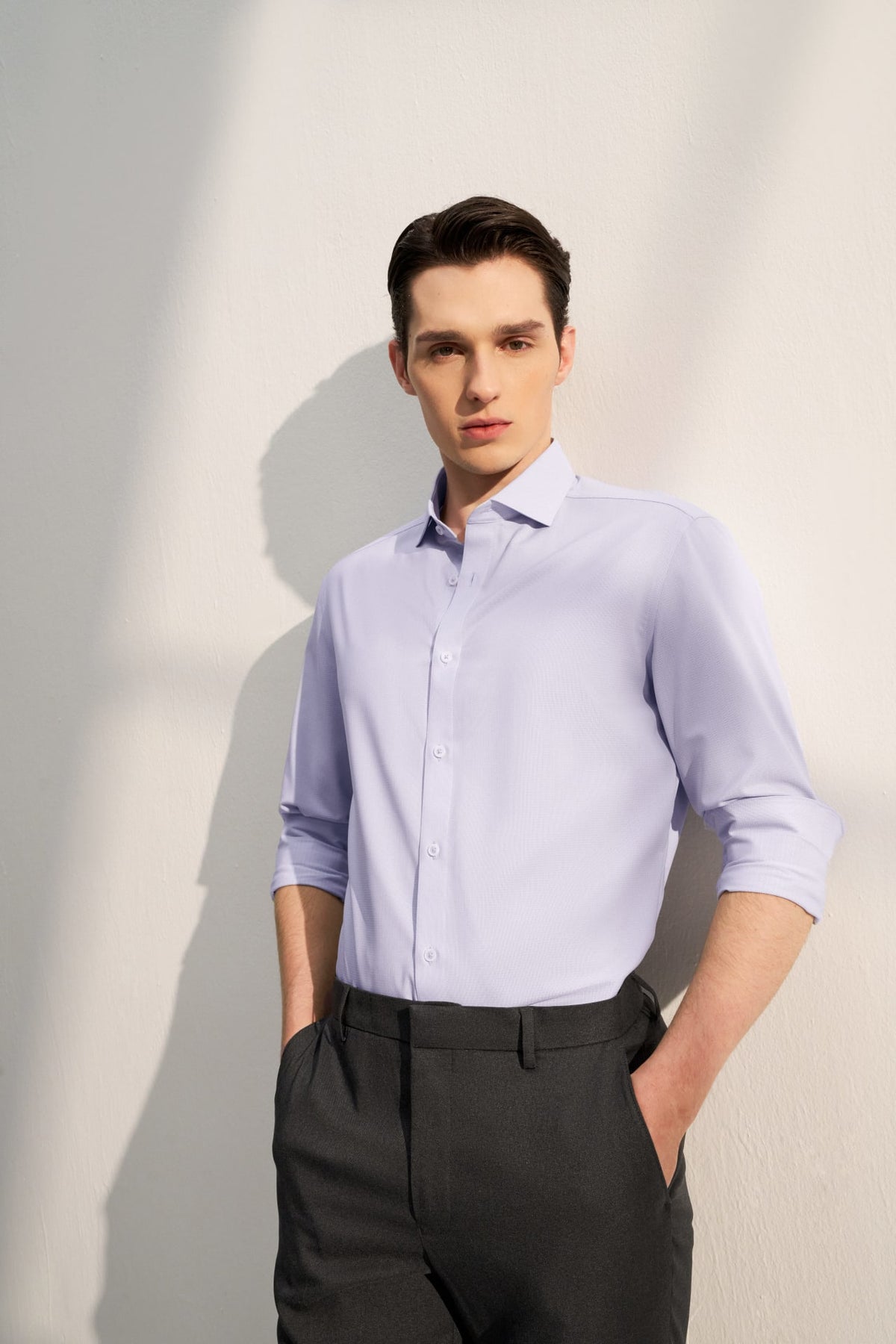 G2000 - Shirts - Non-Iron Dry Stretch Smart Fit 2 Tone Shirt
