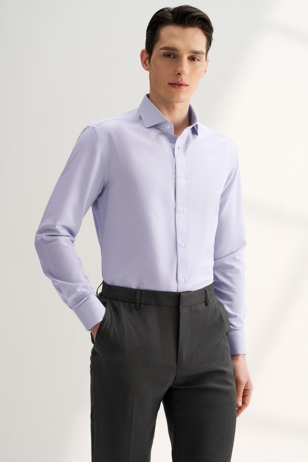 G2000 - Shirts - Non-Iron Dry Stretch Smart Fit 2 Tone Shirt