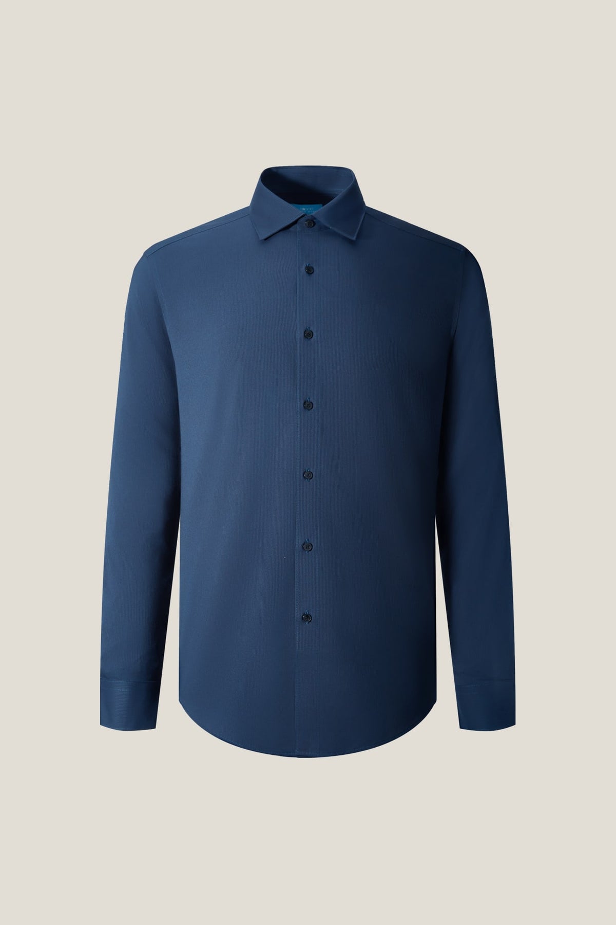 G2000 - Shirts - Non-Iron Dry Smart Fit Texture Stripe Shirt - Stormy Darkness - Smart