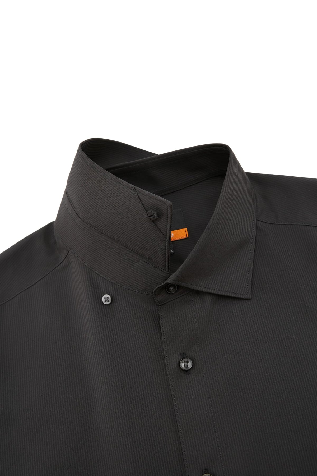 G2000 - Shirts - Non-Iron Dry Stretch Texture Stripe Smart Fit Long Sleeve Shirt