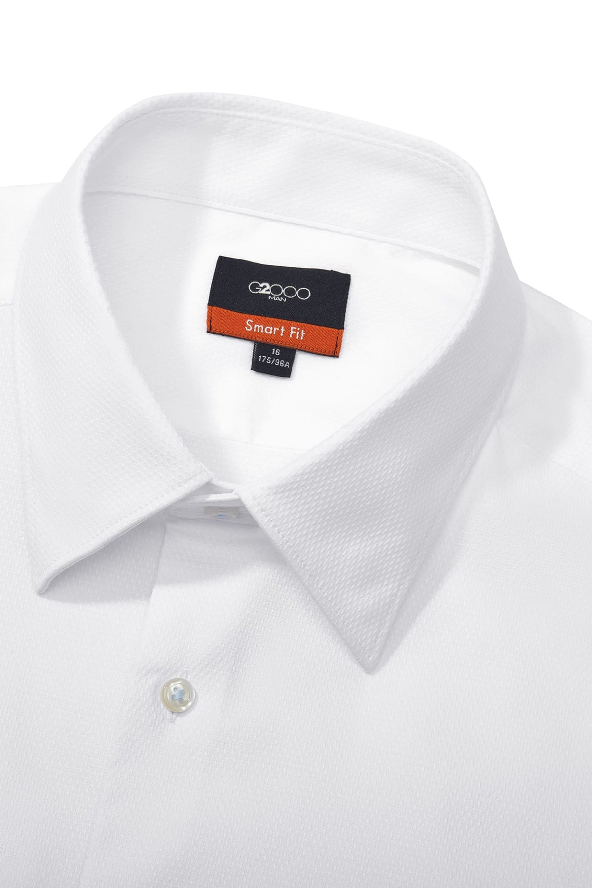G2000 - Shirts - Non-Iron Easy Care Stretch Dot Textured Smart Fit Short Sleeve Shirt