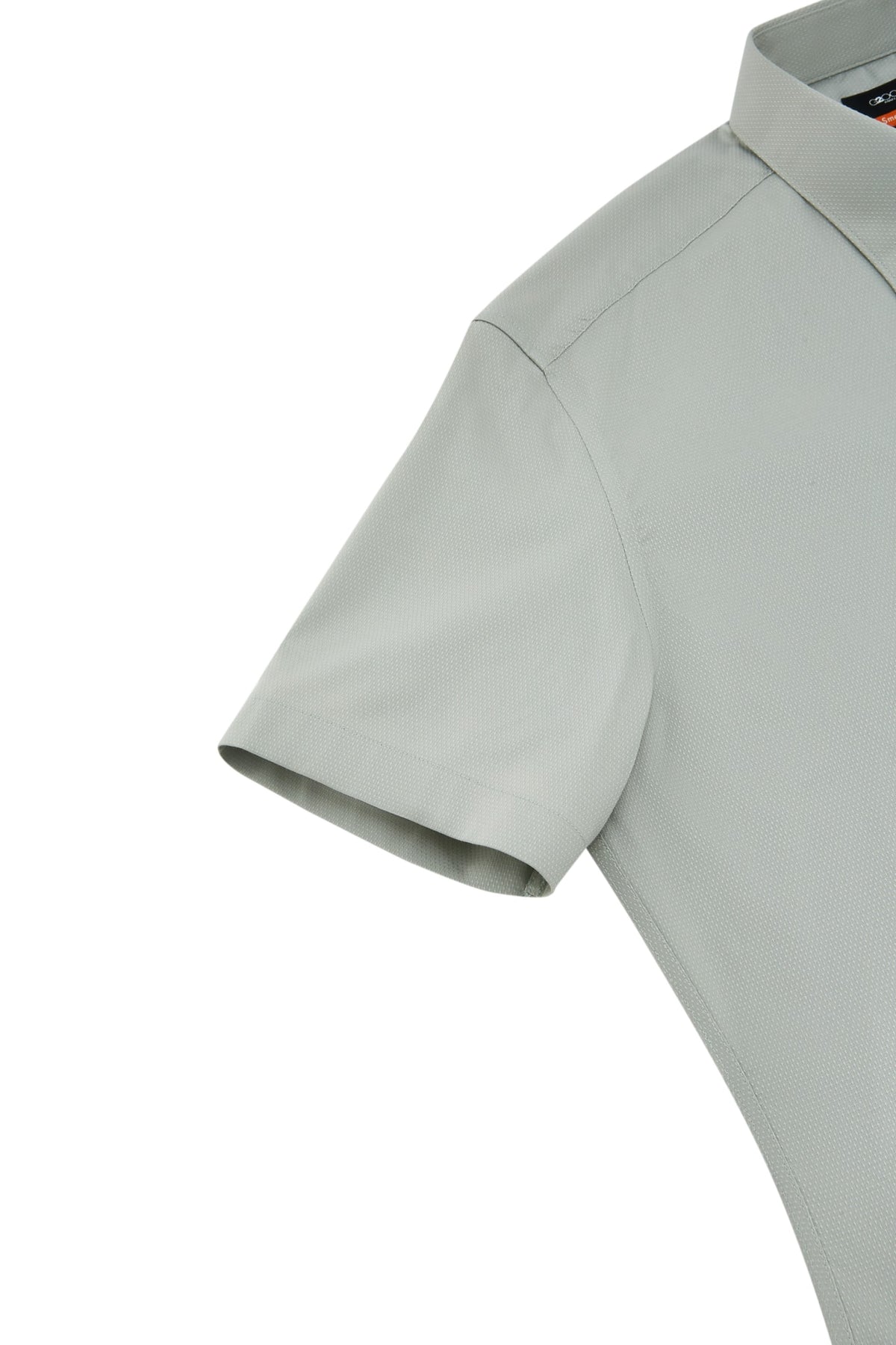 G2000 - Shirts - Non-Iron Easy Care Stretch Dot Textured Smart Fit Short Sleeve Shirt
