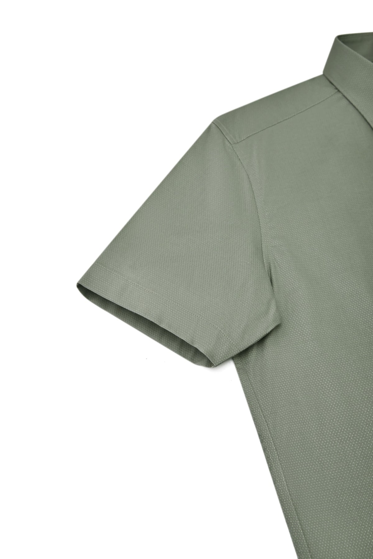 G2000 Shirts Non-Iron Easy Care Smart Fit Dot Texture Short Sleeve Shirt