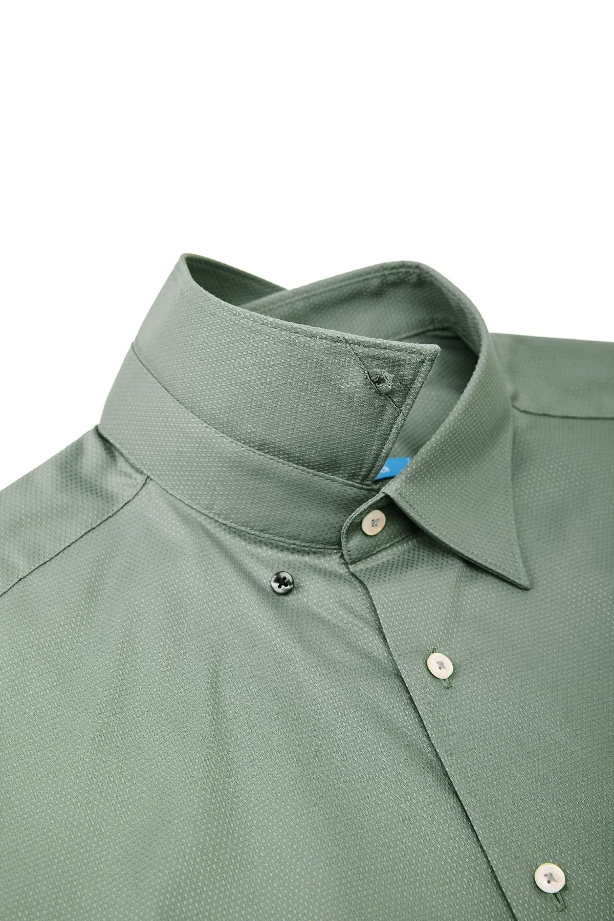 G2000 - Shirts - Non-Iron Easy Care Smart Fit Dot Texture Short Sleeve Shirt