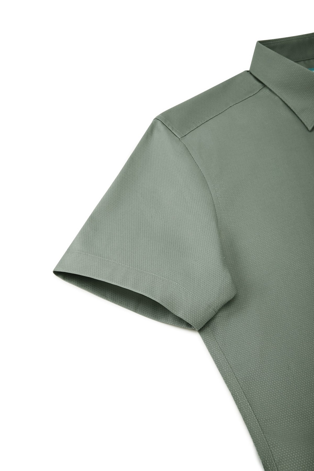 G2000 - Shirts - Non-Iron Easy Care Smart Fit Dot Texture Short Sleeve Shirt
