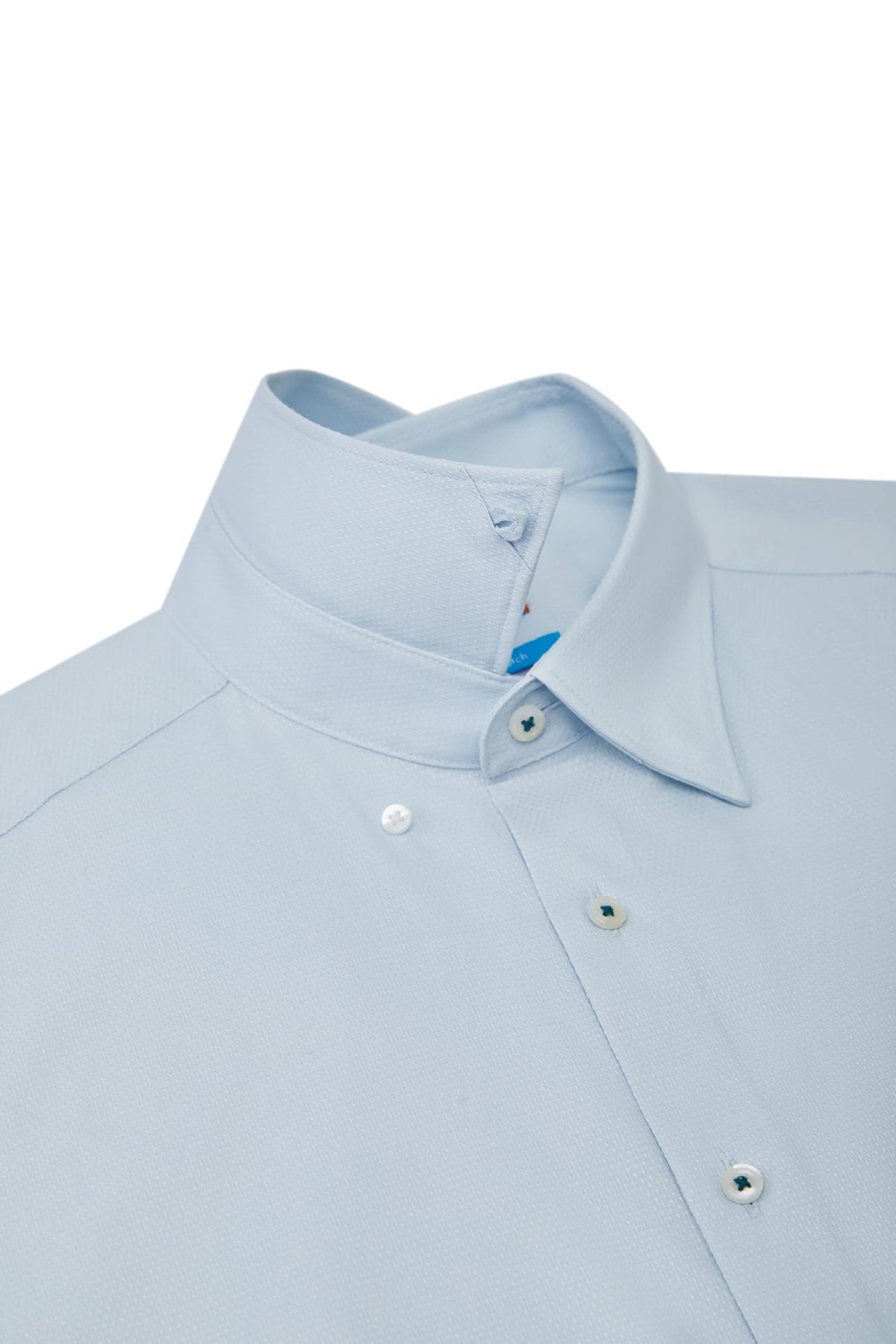 G2000 - Shirts - Non-Iron Easy Care Smart Fit Dot Texture Short Sleeve Shirt