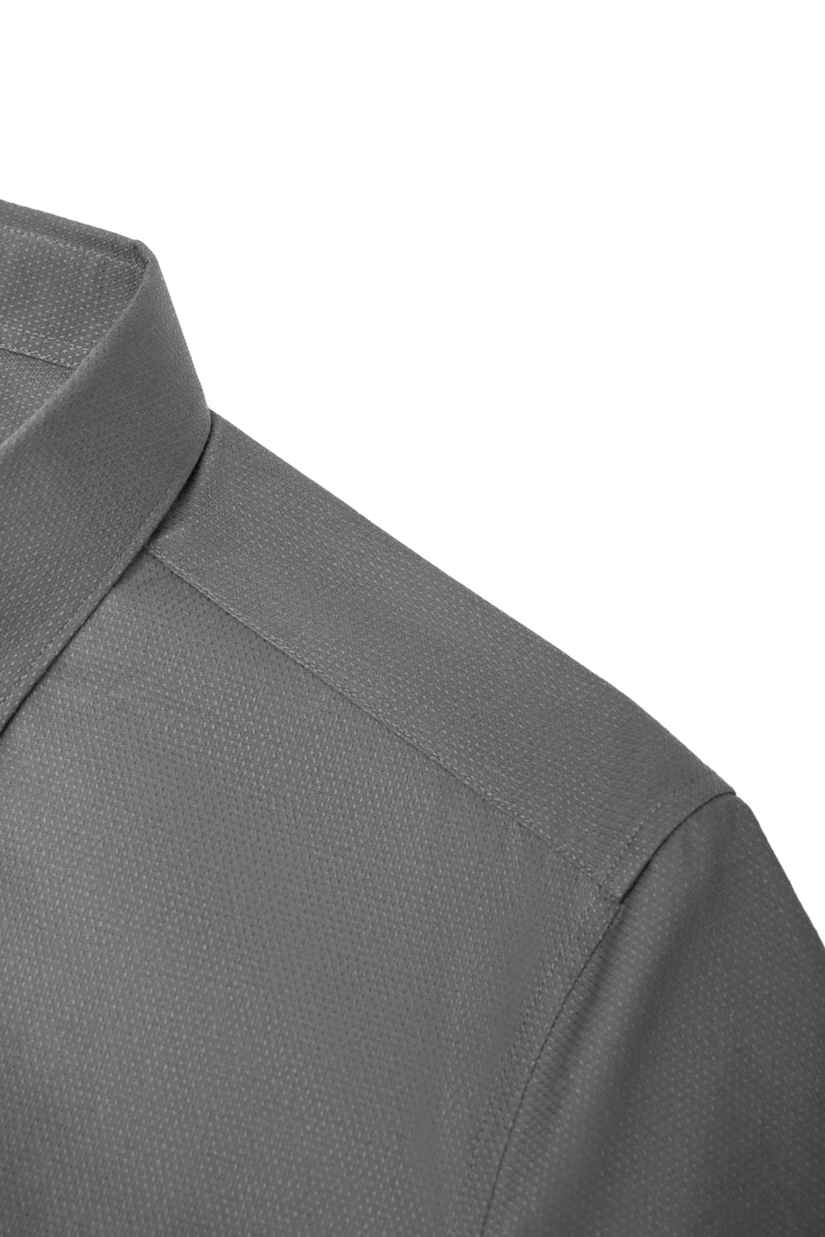G2000 Shirts Non-Iron Easy Care Smart Fit Dot Texture Short Sleeve Shirt