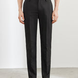 Poly Twill Slim Fit Suit Pants