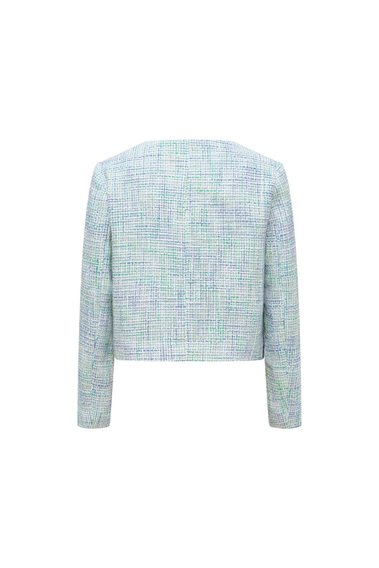Tweed Round Neck Jacket | G2000 Singapore