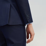 G2000 Suits Anti-Bacterial Slim Fit Textured Suit Blazer