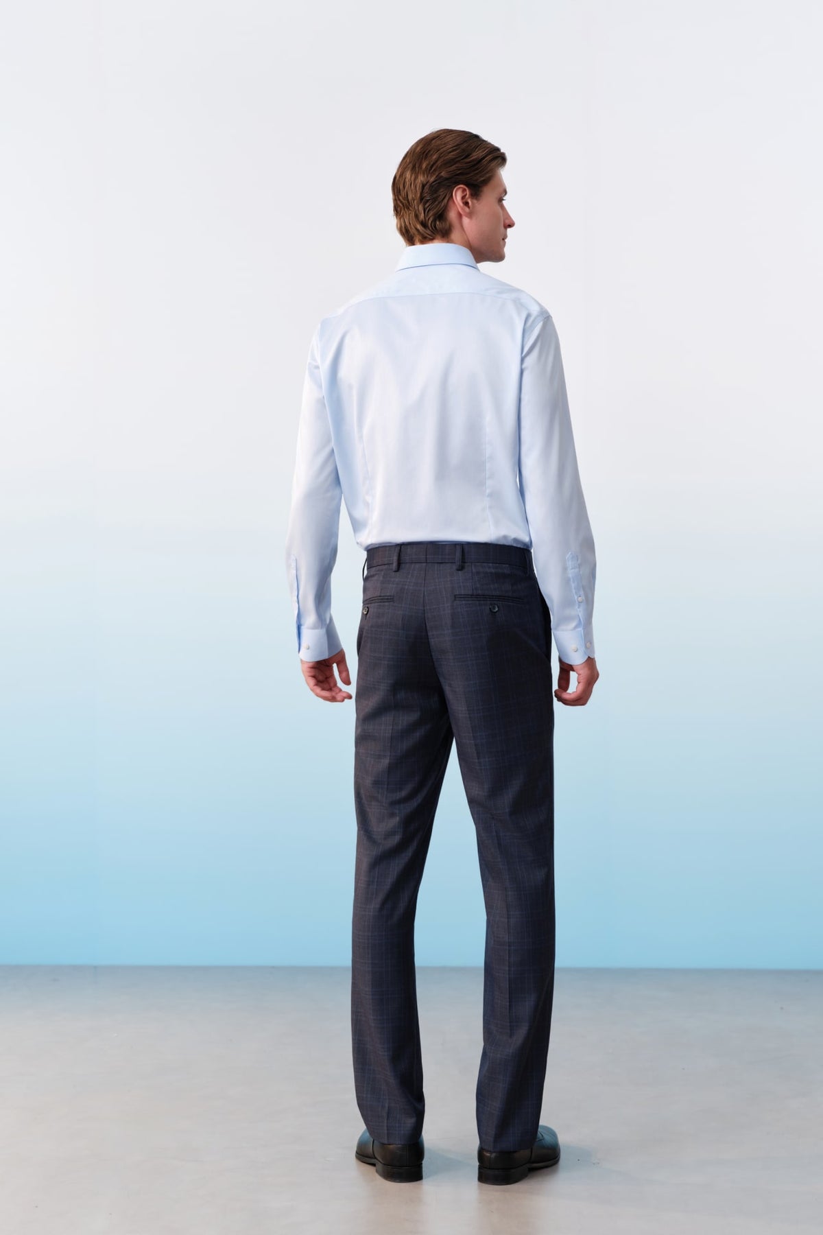 G2000 Shirts Non-Iron Premium Cotton Fine Twill Smart Fit Long Sleeve Shirt