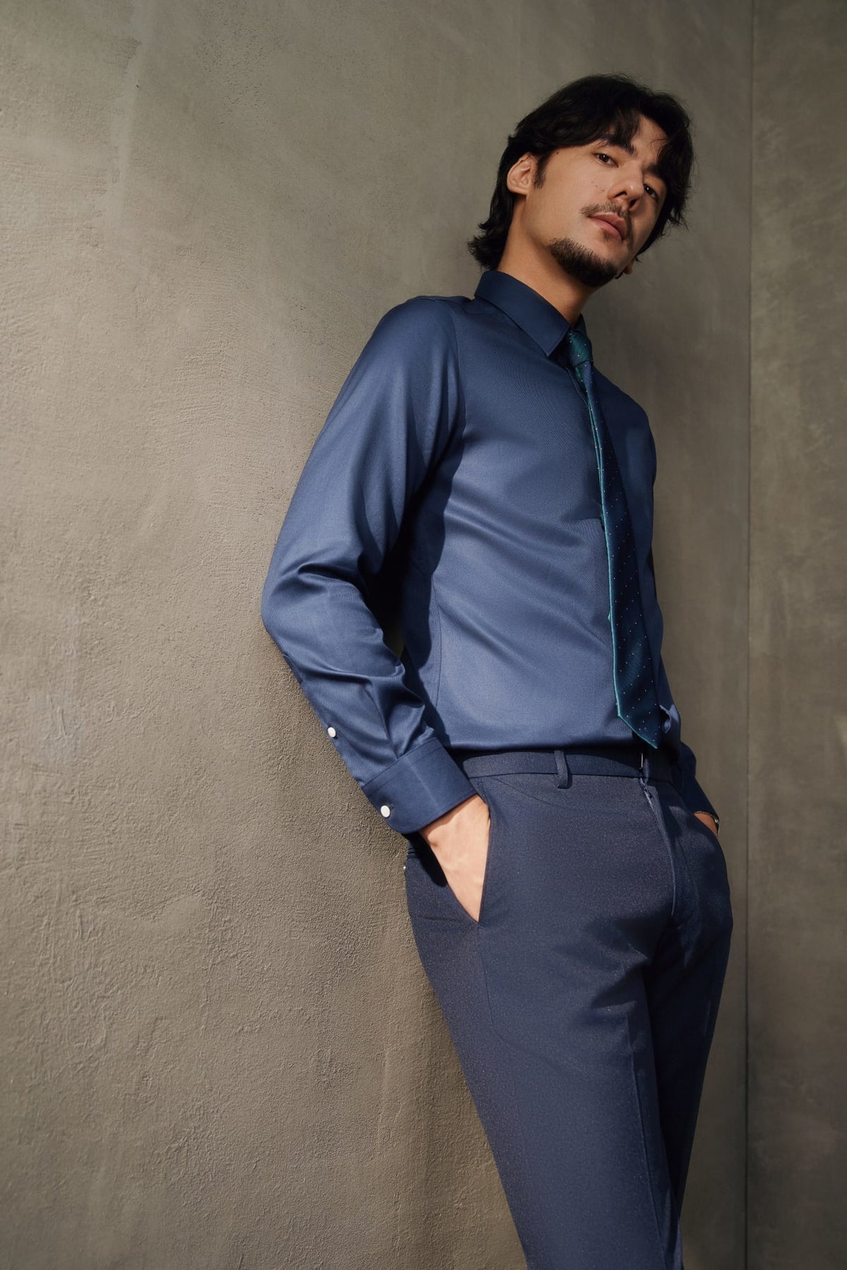 G2000 - Shirts - Non-Iron Premium Cotton Smart Fit Dobby Twill Shirt