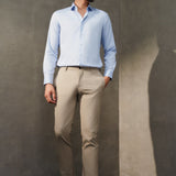 Non-Iron Cotton Stretch Smart Fit Twill Shirt