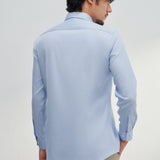 Non-Iron Cotton Stretch Smart Fit Twill Shirt