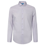 G2000 Shirts Non-Iron Cotton Stretch Smart Fit Twill Shirt Lavender Dusk Smart