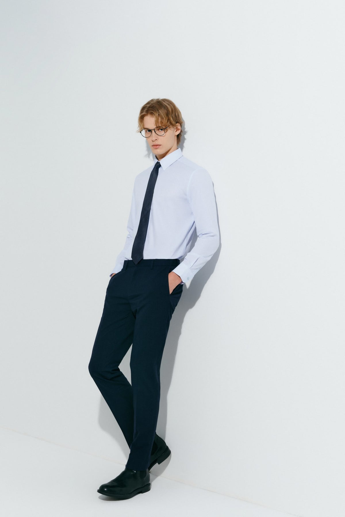 G2000 Shirts Easy Care Cotton Blend 2 Tone Shirt