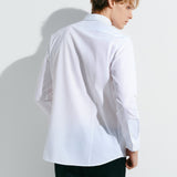 Easy Care Cotton Blend Poplin Smart Fit Long Sleeve Shirt