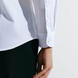 Easy Care Cotton Blend Poplin Smart Fit Long Sleeve Shirt
