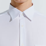 Easy Care Cotton Blend Poplin Smart Fit Long Sleeve Shirt