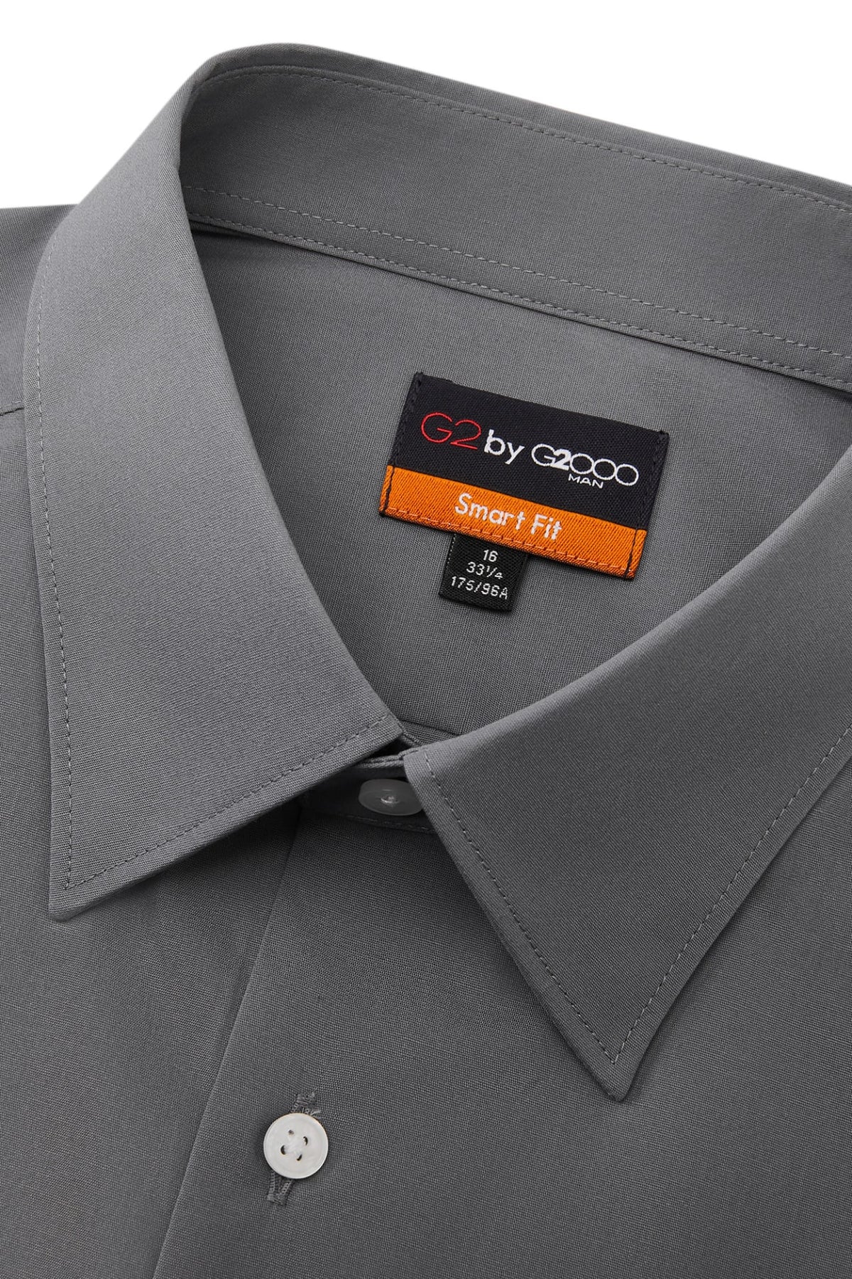 G2000 - Shirts - Easy Care Cotton Blend Poplin Smart Fit Long Sleeve Shirt