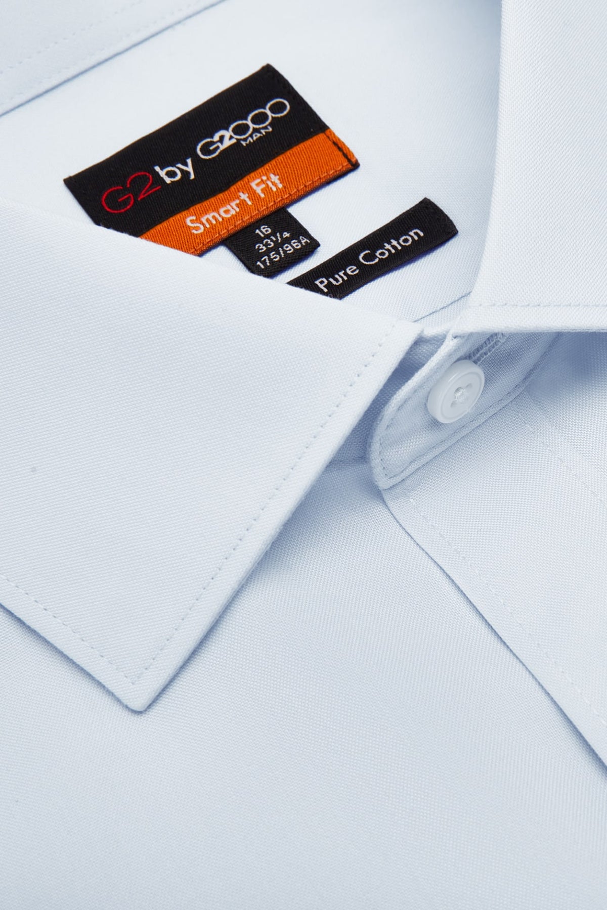 Non-Iron Pure Cotton Oxford Smart Fit Long Sleeve Shirt