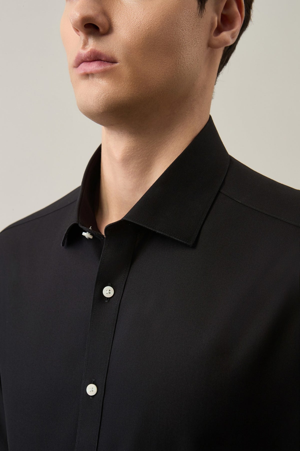 Non-Iron Pure Cotton Oxford Smart Fit Long Sleeve Shirt