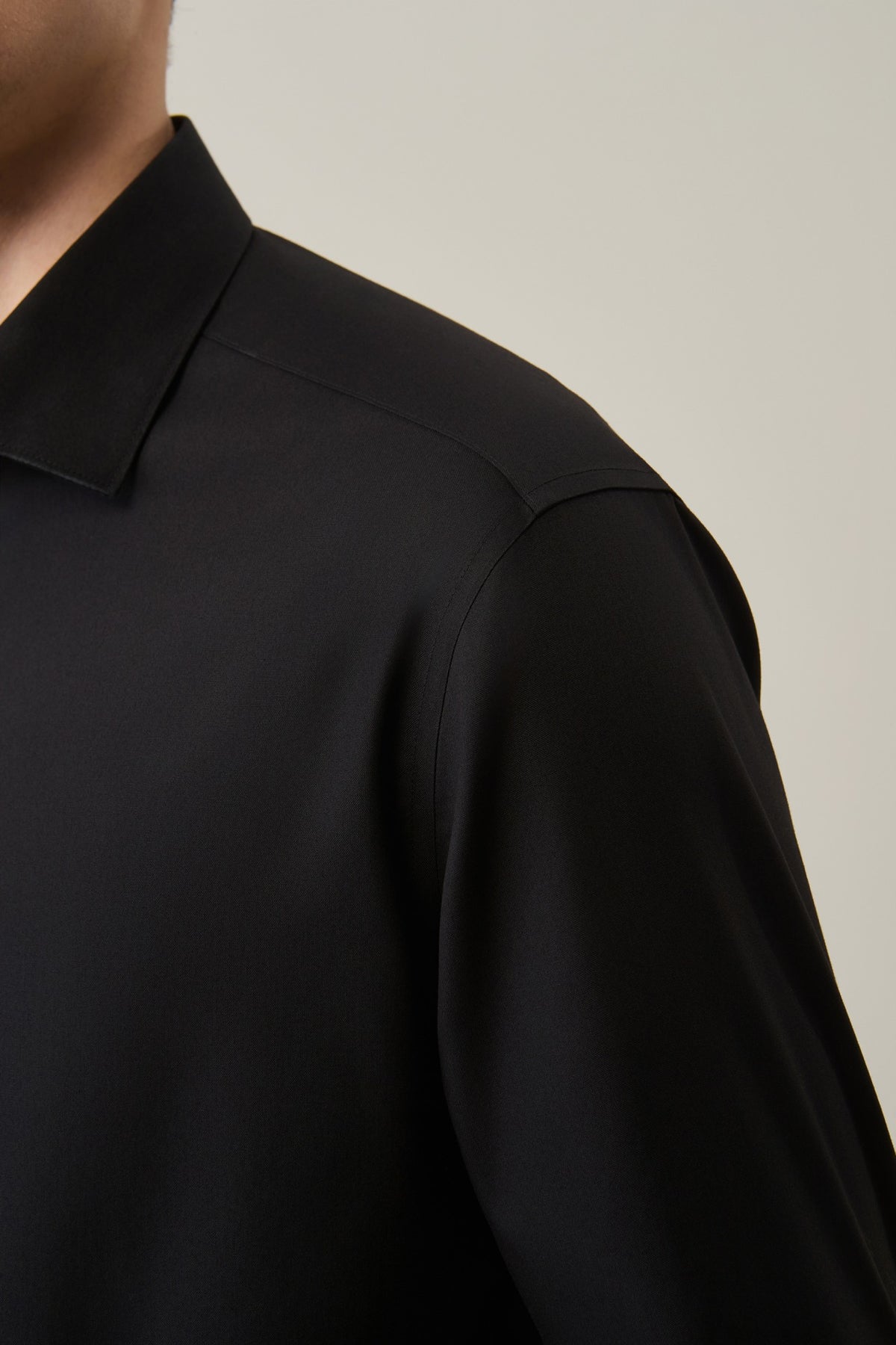 Non-Iron Pure Cotton Oxford Smart Fit Long Sleeve Shirt