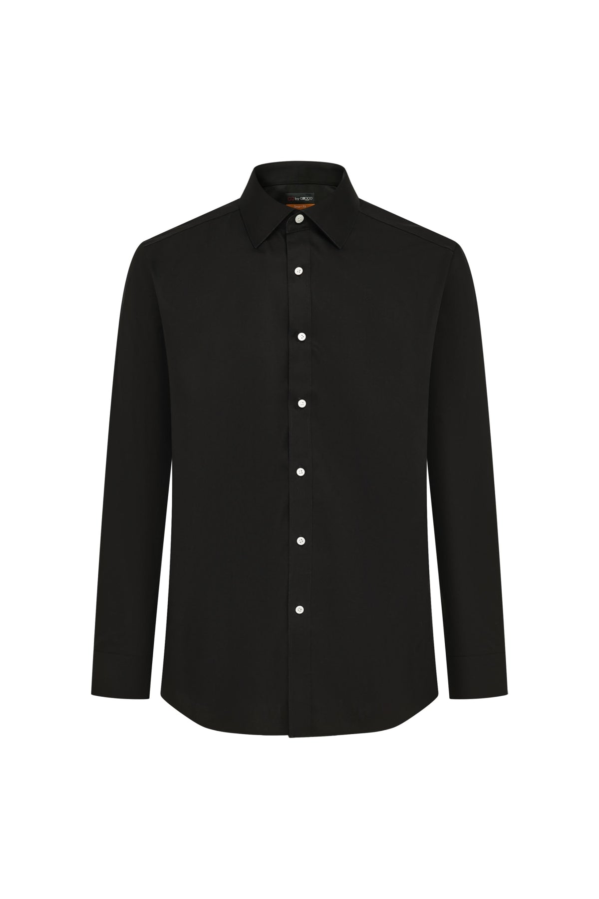 Non-Iron Pure Cotton Oxford Smart Fit Long Sleeve Shirt