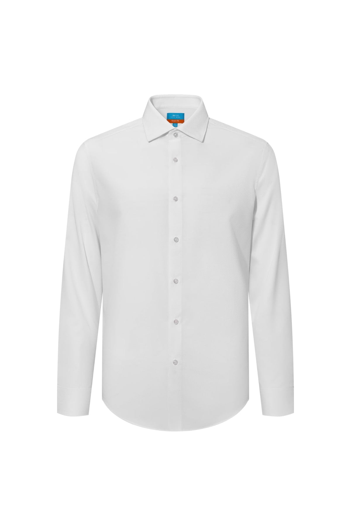G2000 Shirts Non-Iron Dry Texture Twill Smart Fit Long Sleeve Shirt Brilliant White Smart