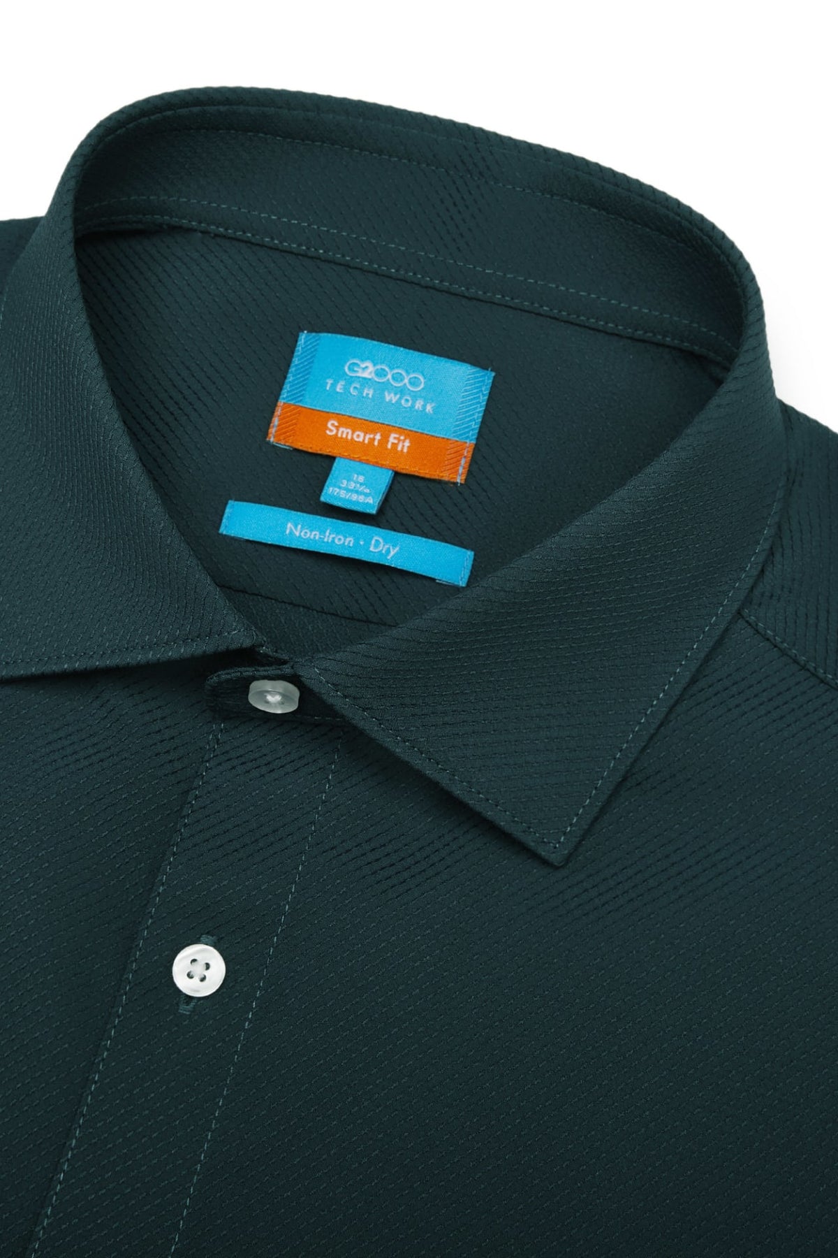G2000 - Shirts - Non-Iron Dry Smart Fit Texture Twill Shirt