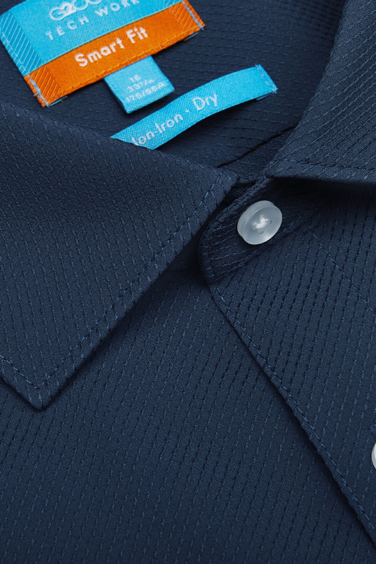 G2000 - Shirts - Non-Iron Dry Smart Fit Texture Twill Shirt